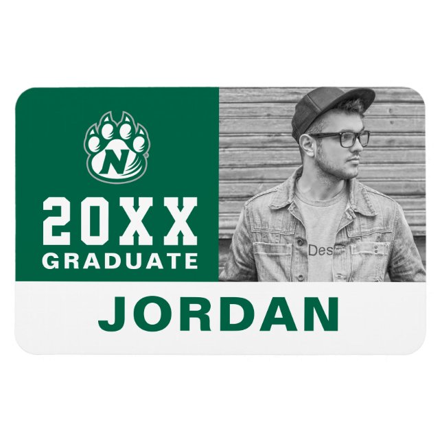 NW Missouri State Graduate Magnet (Horizontal)