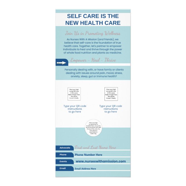 NWAM and Friends Rack Card (Back)