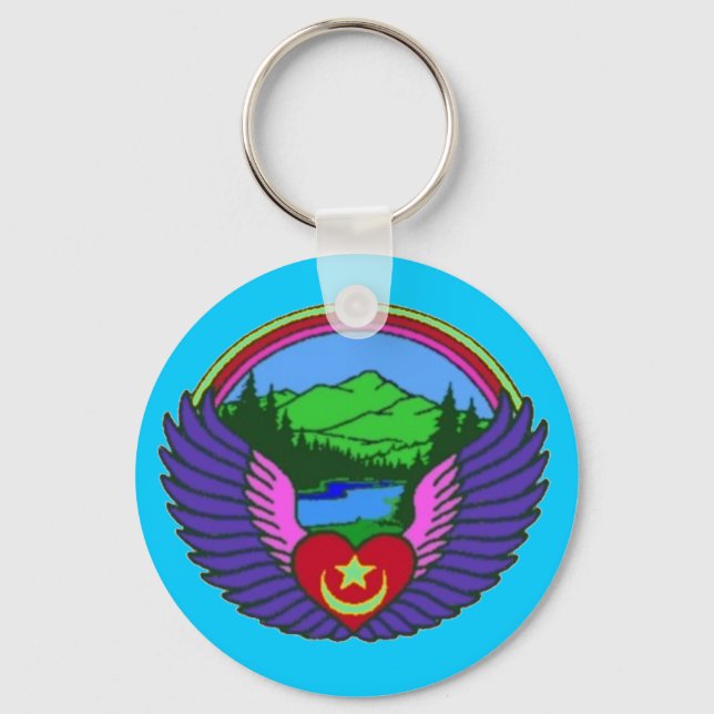 NWSC logo withut words Key Ring (Front)