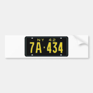 NY42 BUMPER STICKER