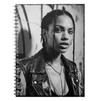 NY90 street portraits Notebook