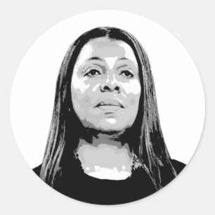 NY Attorney General Letitia James Classic Round Sticker