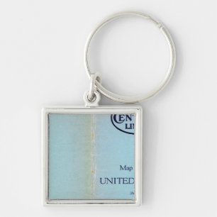 NY Central Lines Key Ring