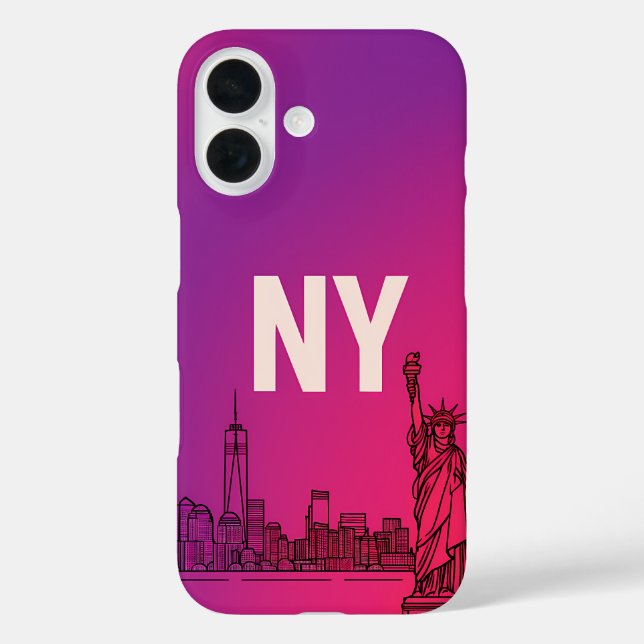 NY Core Design Case-Mate iPhone Case (Back)