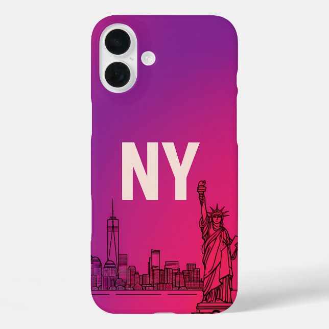 NY Core Design Case-Mate iPhone Case (Back)