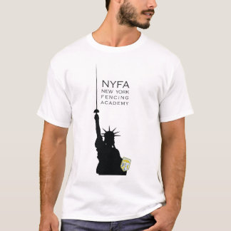 NY Fencing Statue of Liberty Men's Tee