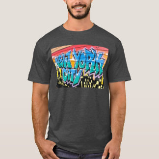 ny graffiti new york city hip tee shirt