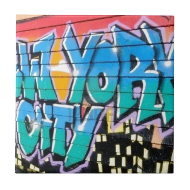 ny graffiti tile (Front)