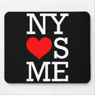 Ny Loves Me Funny I Heart New York  Mouse Pad