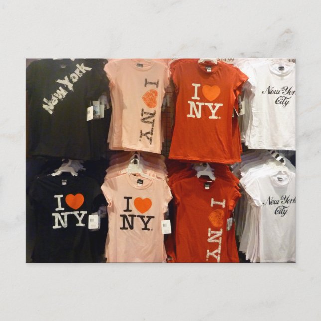 ny loves tees postcard (Front)