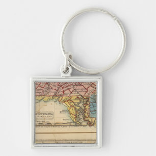 NY, NJ, Pa, Del, Md Key Ring