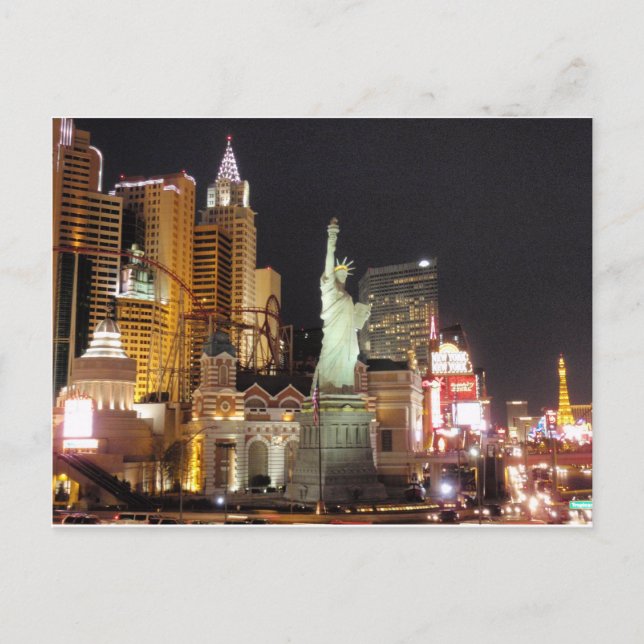 NY, NY - Vegas Postcard (Front)