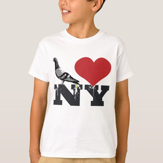 NY Pigeon T-Shirt (Front)