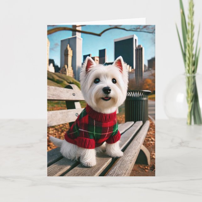 NY Westie Card (Front)