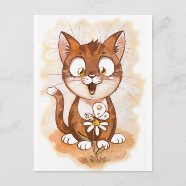 Nya!! Postcard (Front)