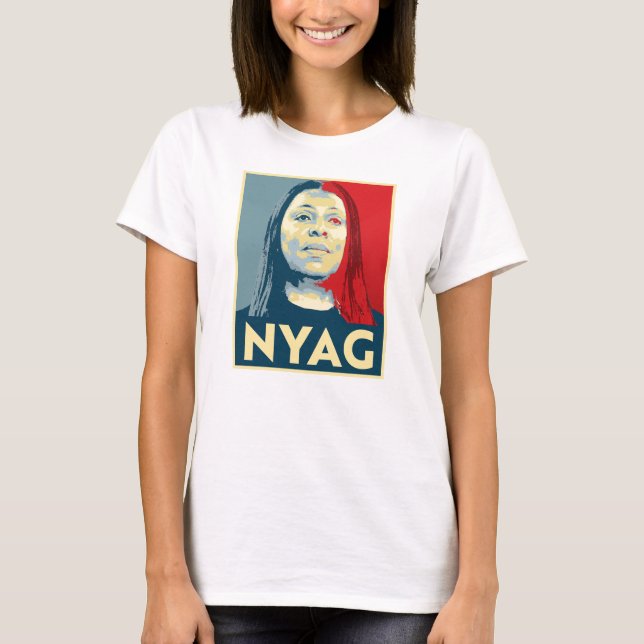  NYAG Letitia James T-Shirt (Front)