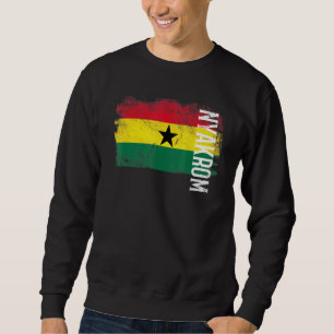 Nyakrom Ghana Flag For Ghanaians Men Women Kids Sweatshirt
