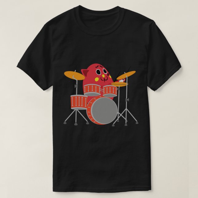 Nyango Star Drumset Nyango lover    T-Shirt (Design Front)
