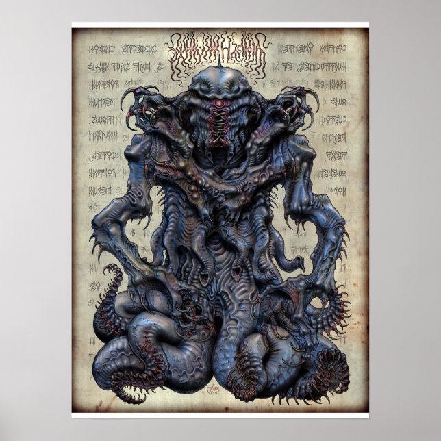 Nyarlathotep Unadorned 18x24 Poster (Front)