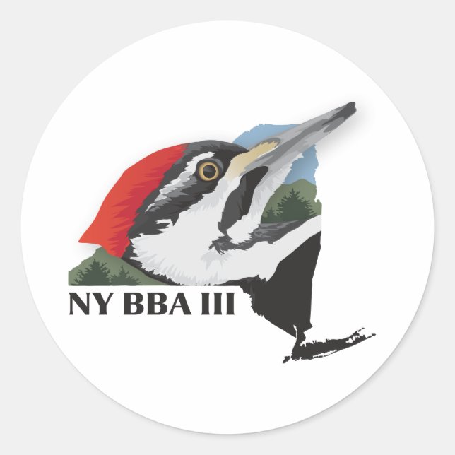 NYBBAIII 20-Sticker Sheet Classic Round Sticker (Front)