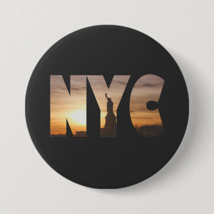 NYC 7.5 CM ROUND BADGE