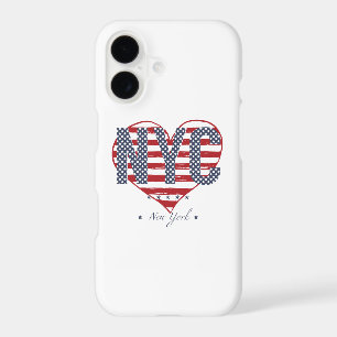 NYC American Flag Heart