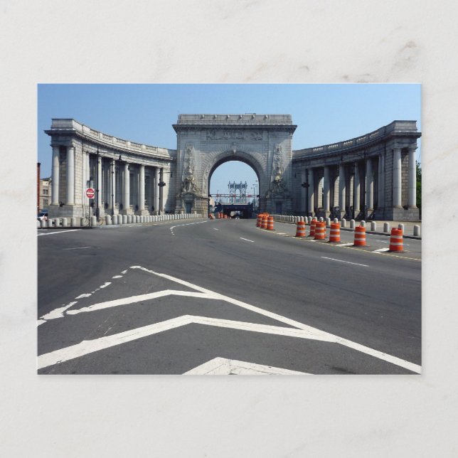 nyc arch postcard (Front)