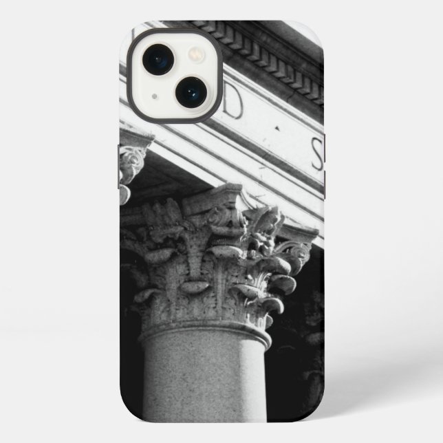 NYC Architecture VIII iPhone Case (Back)