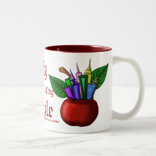 NYC Big apple mug design