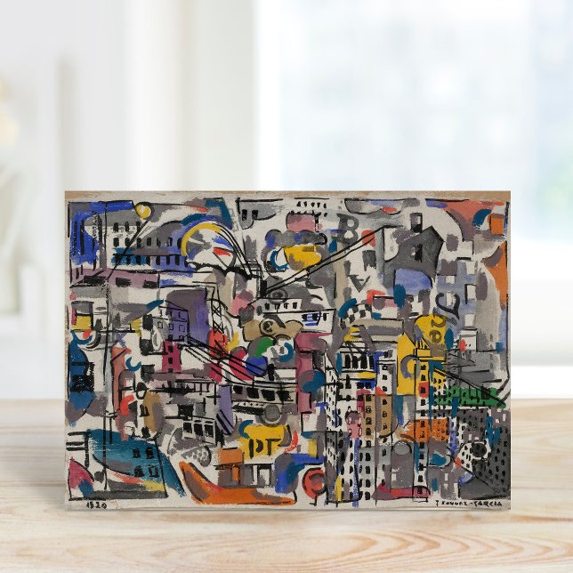 NYC Bird’s Eye View | Joaquín Torres-García Card (Creator Uploaded)