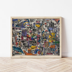 NYC Bird’s Eye View   Joaquín Torres-García Poster