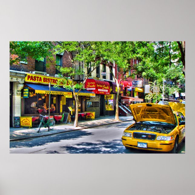 nyc bistro poster (Front)
