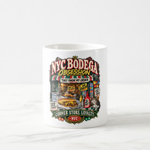 NYC Bodega Obsession New York City Coffee Mug