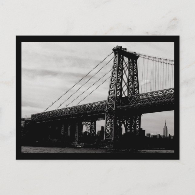 NYC Bridge Postcard (Front)