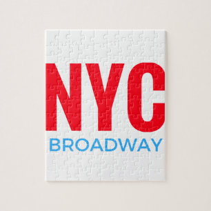 NYC Broadway Jigsaw Puzzle