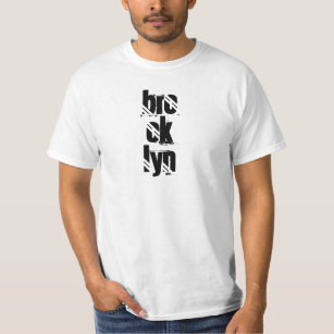 Nyc Brooklyn New York City Classic Value White T-Shirt