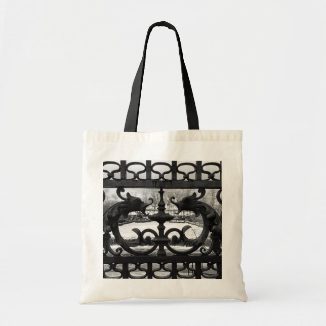 NYC Central Park Gardens Tote Bag (Front)