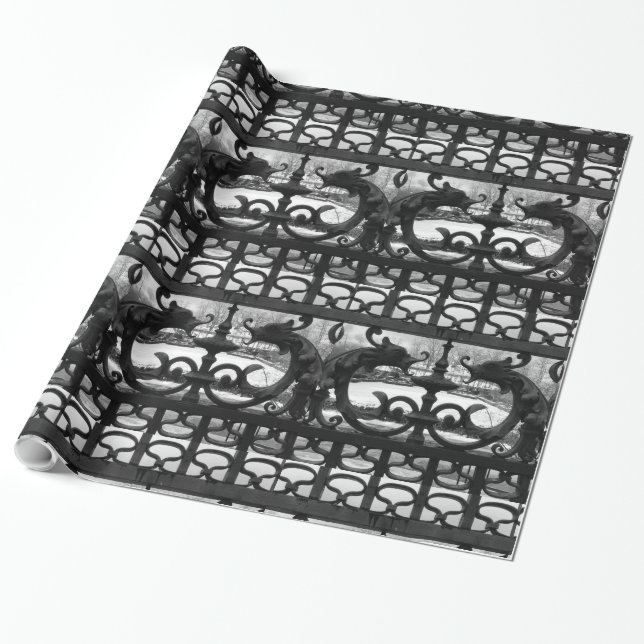 NYC, Central Park Wrapping Paper (Unrolled)