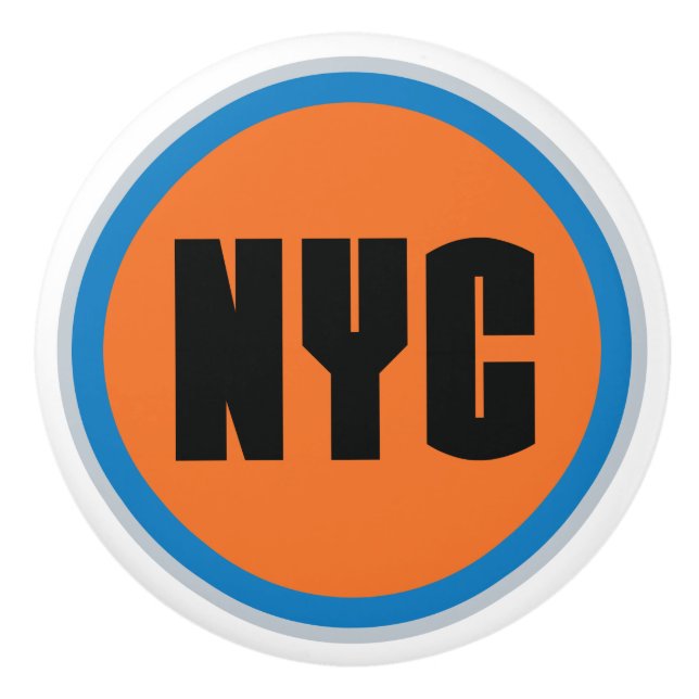 NYC Ceramic Knob (Front)