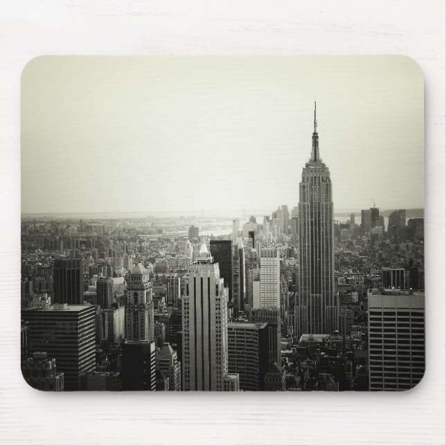 NYC Cityscape Mouse Pad (Front)