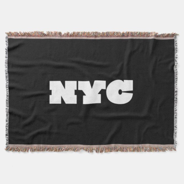 NYC Classic  Throw Blanket (Front)