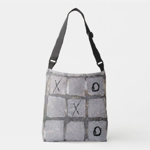 NYC Cobblestone Tote with Tic Tac Toe Board