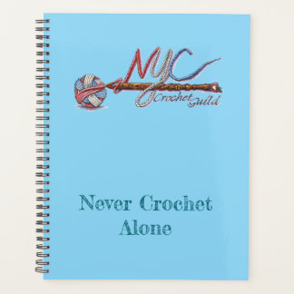 NYC Crochet Guild Blue Planner