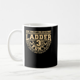 NYC Fire Department Station Ladder 3 New York Fire Coffee Mug
