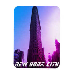 NYC Flatiron District Beaux-Arts Building Magnet