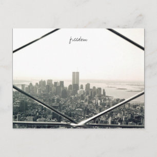 nyc freedom postcard