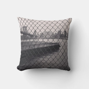 NYC from Brooklyn Pillow