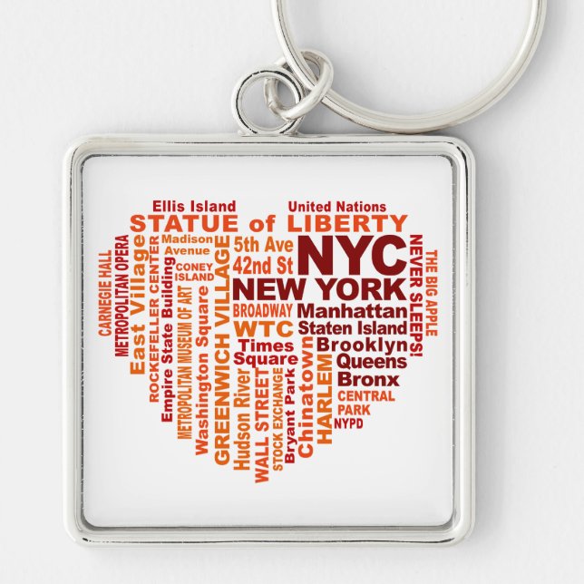 NYC keychain (Front)