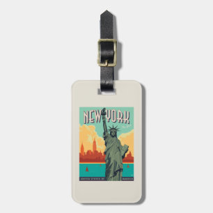 NYC - Lady Liberty Luggage Tag