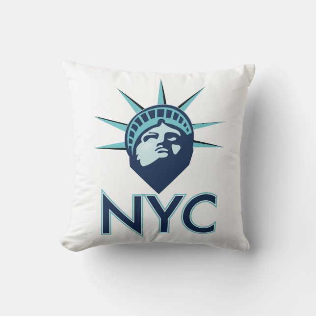 NYC Liberty Cushion (Front)
